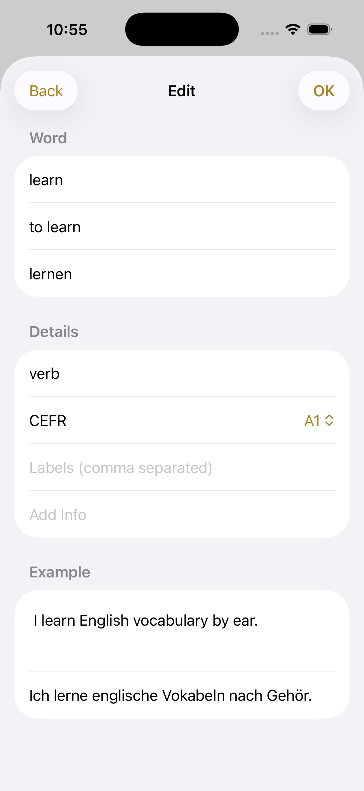 KI-Ergebnis bearbeiten